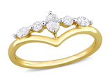 1/3 Carat (ctw I1-I2, H-I) Diamond Ring in 14K Yellow Gold